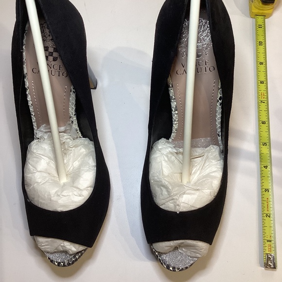 Vince Camuto Snake Accent Platform Women’s 5” Heels Size 8M New Old Stock - Picture 1 of 13